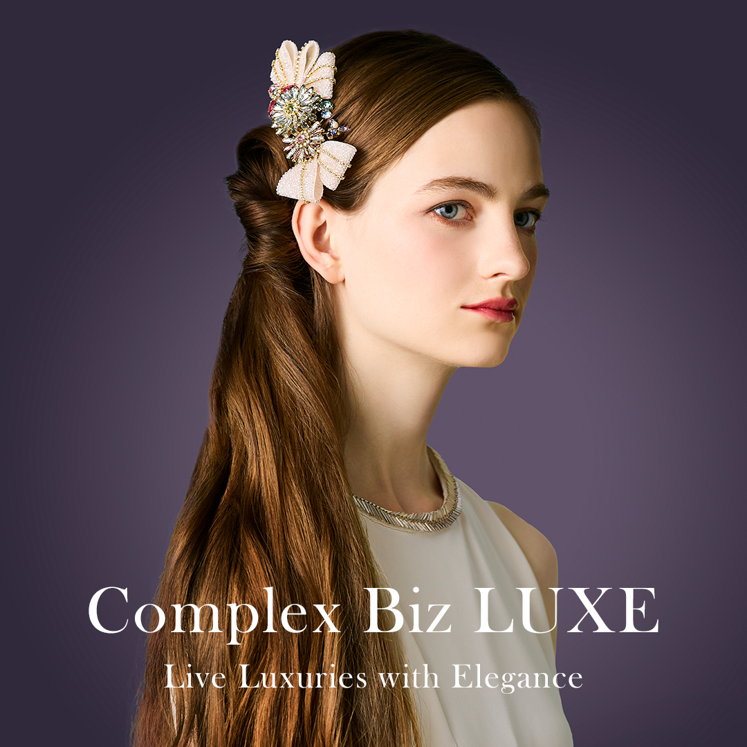 Complex Biz スワロフスキー ヘアピン - ヘアアクセサリー