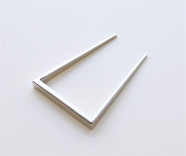 Elaborate　square comb / silver color