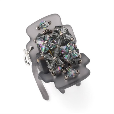 10/31発売 フローラルアイス デザートクリップ(グレー)