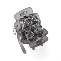 Floral Ice Dessert Clip (Gray)