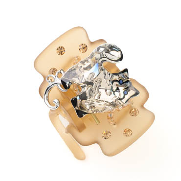 2/6発売 チェリッシュキャット デザートクリップ(ベージュ)