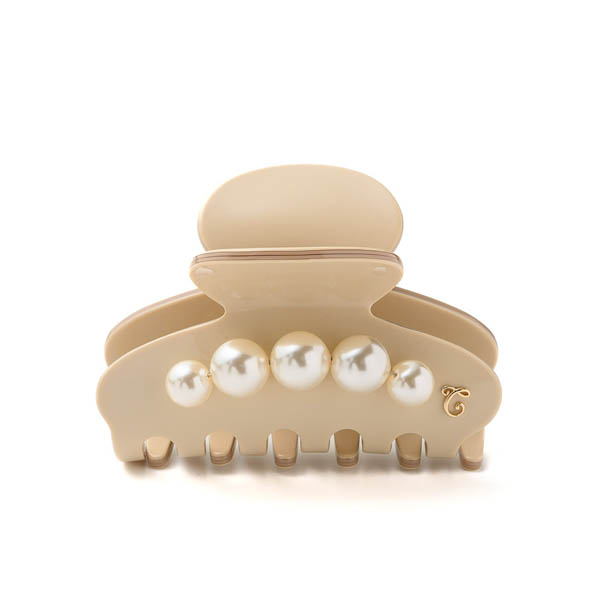 ポライトパール バンスクリップ Ｍ(ベージュ)