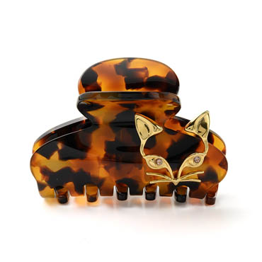 2/6発売 チェリッシュキャット バンスクリップ Ｍ(ブラウン)