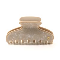 Melange Hair Clip L (Beige)