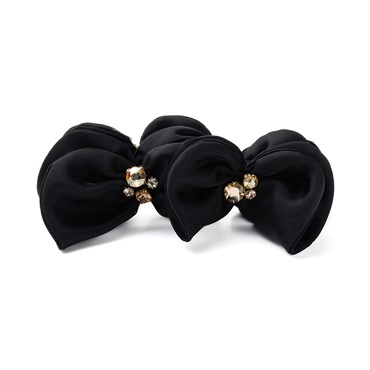 クリスタルアミュレット バナナクリップ(ゴールドカラー)