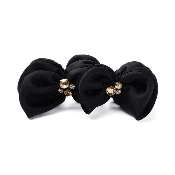 クリスタルアミュレット バナナクリップ(ゴールドカラー)