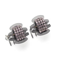 2/20発売 ダブルクリスタルメッシュ ホイップクリップ2個セット(ペールパープル)