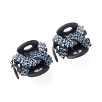 Playful Mesh Whip Clips (Set of 2) (Blue)