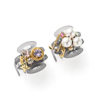 プレイフルチャーム ホイップクリップ2個セット(ライトマルチ)