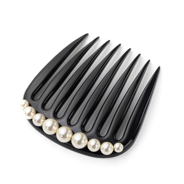 ポライトパール フレンチコーム(ブラック)