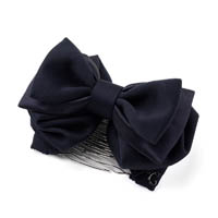 ダブルリボン ミニイージーコーム(ネイビー)