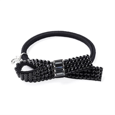 Crystal Mesh Pavé Pony (Black)