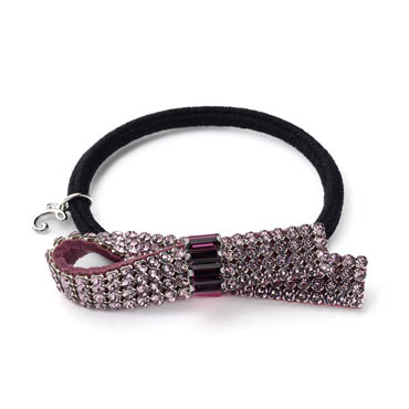 2/20発売 クリスタルメッシュパヴェ ポニー(ペールパープル)