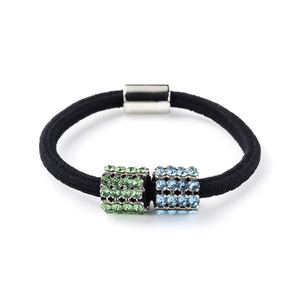 クリスタルメッシュリング ポニー(ライトブルーミックス)