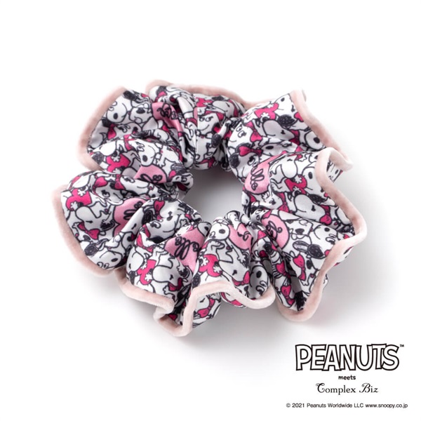 Peanuts ベルベットパイピング シュシュ ピンクミックス シュシュ Complex Biz Online Shop コンプレックス ビズ 公式通販