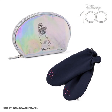 【Web限定】Disney100「白雪姫」ツイスト シュシュ(ネイビー)