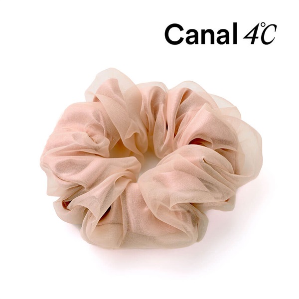 [网页限定] Canal 4℃×Complex Biz Sakura Scrunchie (粉色)