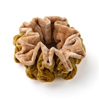 ソフトベルベット シュシュ(イエロー)