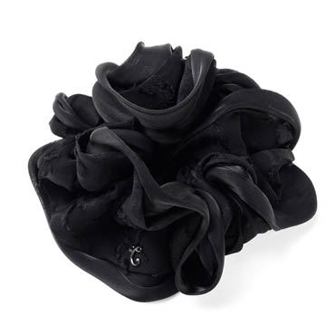 2/20発売 エレガンスブルーム シュシュ(ブラック)