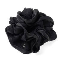 2/20発売 エレガンスブルーム シュシュ(ブラック)