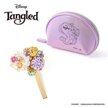 [销售渠道限定] DISNEY COLLECTION “Rapunzel on the 长发公主” ~Best dayever~ Pony Hook (紫色)