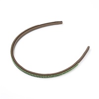 Crystal Mesh hair band (peridot)