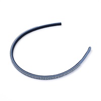 Crystal Mesh hair band (light sapphire)