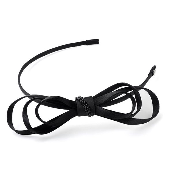 テンダリーリボン ヘアバンド(ブラック)