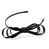 テンダリーリボン ヘアバンド(ブラック)