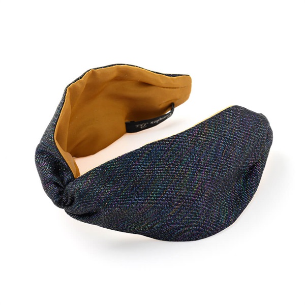 12/19発売 リバーシブルコクーン フレキシフィットヘアバンド(ダークマルチ)