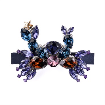 SALE30%OFF グラマラスヘリテージ バレッタ キャンサー(パープルミックス)