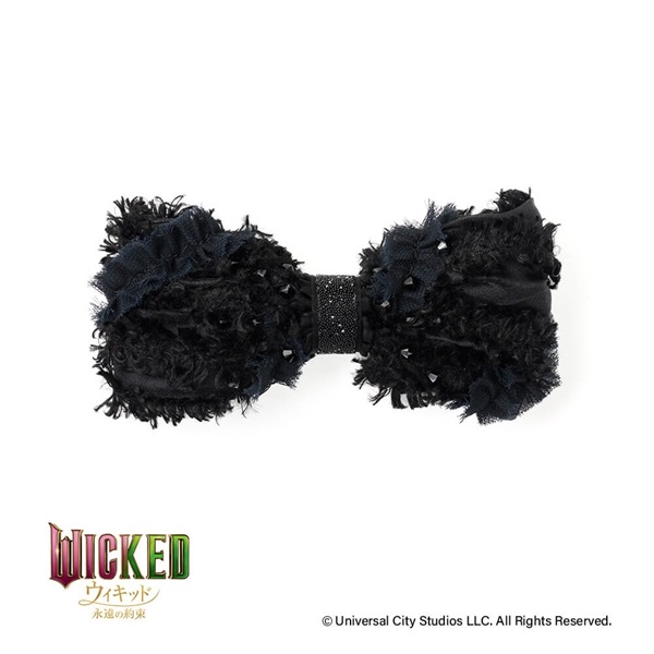 2/27発売 WICKED | Complex Biz ＜エルファバ＞リボンバレッタ(ブラック)