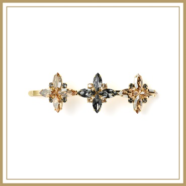 11/28発売 ジオメトリーエモーション ロングピン(ベージュミックス)