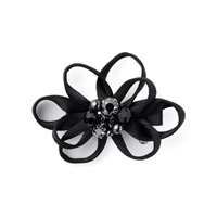 Tenderly Ribbon Clippies(Black)