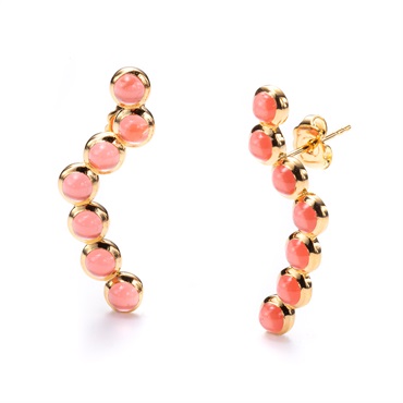 LUCAS JACK　エタニティ ピアス(レンガ)