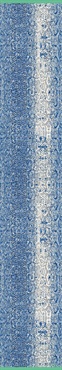 SALE70%OFF 【Echo New York】SNAKE SILK OBLONG デザインスカーフ(ブルー)