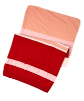 SALE70%OFF 【Echo New York】ACTIVE STRETCH COLOR BLOCK MUFFLER マフラー(RUBY RED)