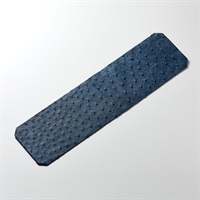 ROIS ROIA オーストリッチスマホカバー (ヴェルベット・ブルー) Type-D