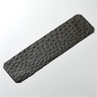 ROIS ROIA オーストリッチスマホカバー (アッシュ・グレー) Type-B