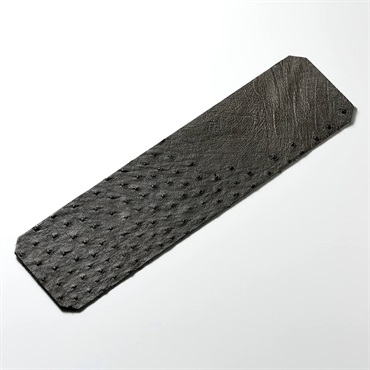 ROIS ROIA オーストリッチスマホカバー (アッシュ・グレー) Type-C