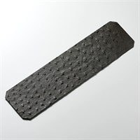 ROIS ROIA オーストリッチスマホカバー (アッシュ・グレー) Type-E