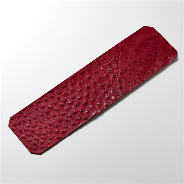 ROIS ROIA オーストリッチスマホカバー (クラレット・レッド) Type-B