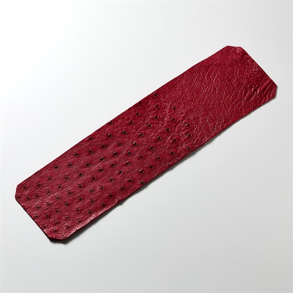 ROIS ROIA オーストリッチスマホカバー (クラレット・レッド) Type-F