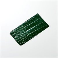 ROIS ROIA クロコダイルスマホカバー (インペリアル・エメラルド) Type-E