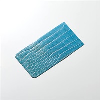 ROIS ROIA クロコダイルスマホカバー (ブルーオパール) Type-D