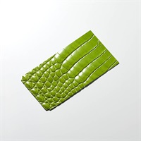 ROIS ROIA クロコダイルスマホカバー (スプリング・ペリドット) Type-B