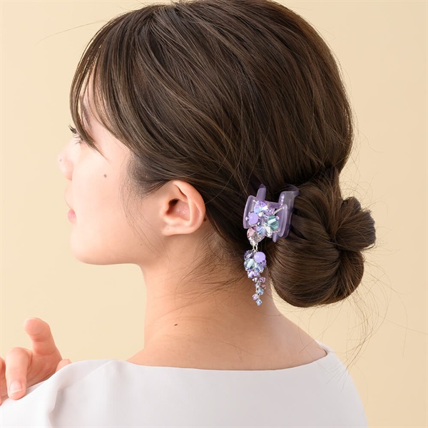 フローイングジュエル デザートクリップ 中(パープル) | デザート