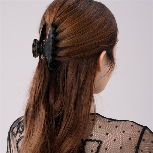 プレーン バンスクリップ LL(ブラックミックス) | バンスクリップ