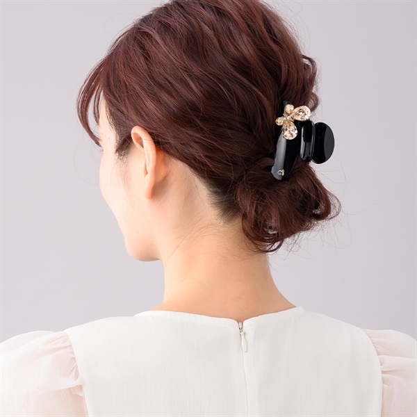 クリスタルアミュレット バンスクリップ(ゴールドカラー) | バンス