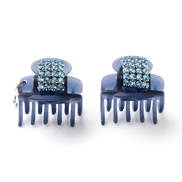 SALE40%OFF ダブルクリスタルメッシュ ホイップクリップ2個